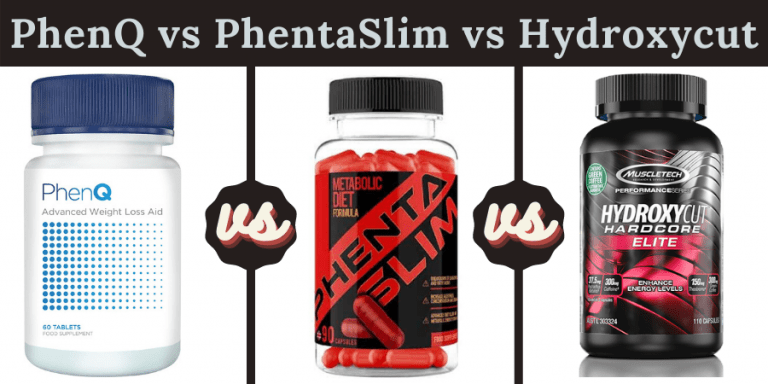 PhenQ vs Phentaslim vs Hydroxycut