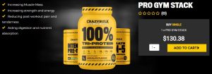 Crazy Bulk Pro-Gym Stack Review