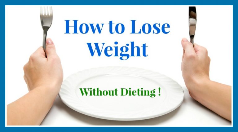 How to Lose Weight Without Dieting Today!