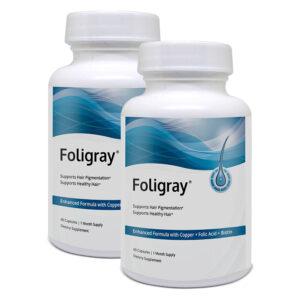 Foligray Natural Support For Gray Hair