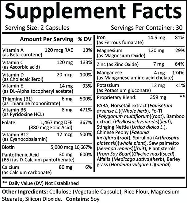 folexin ingredients