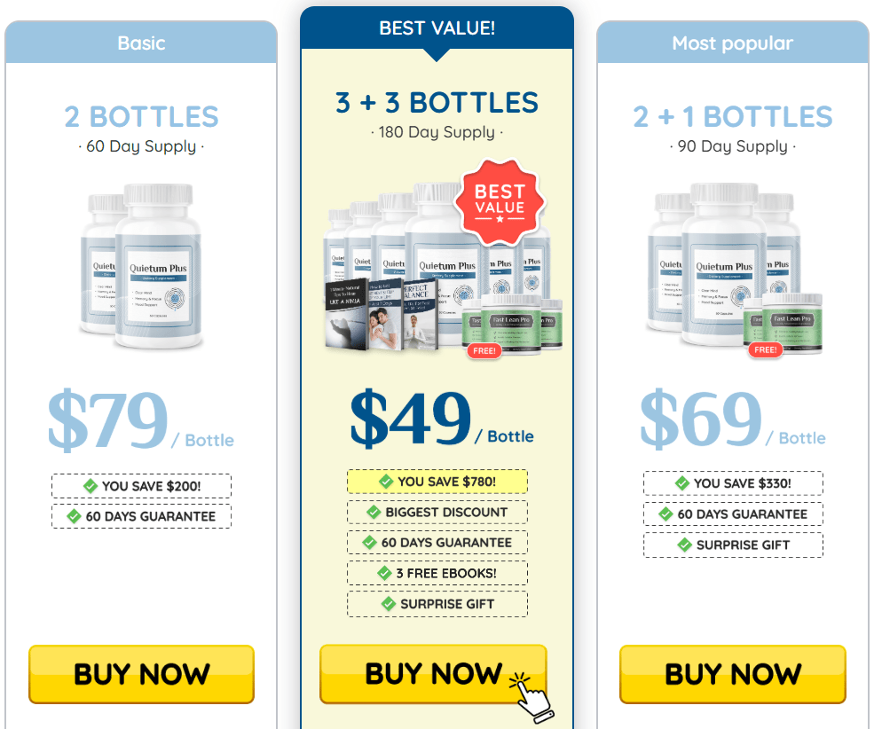 quietum plus price details quietum plus price