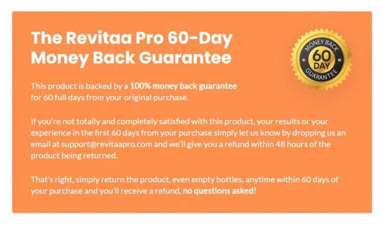 how does revitaa pro works