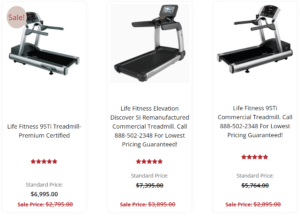 life fitness treadmills