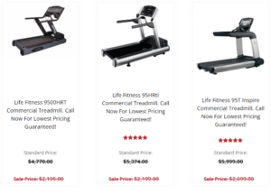 life fitness treadmills