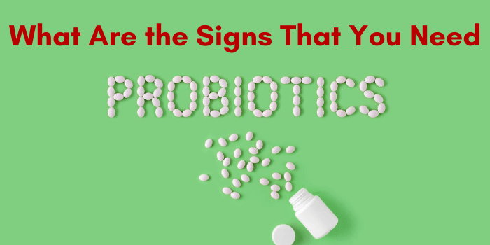 What Are the Signs That You Need Probiotics?