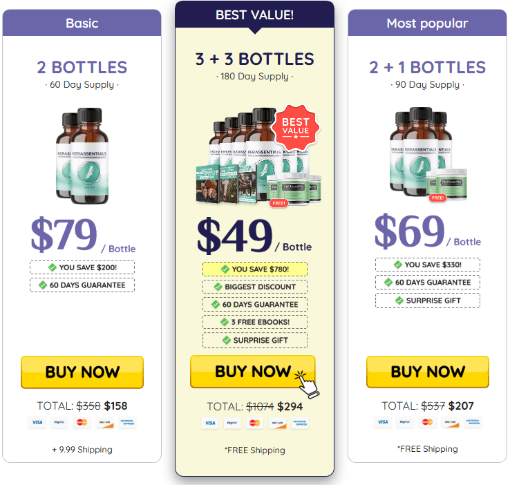 kerassentials official price