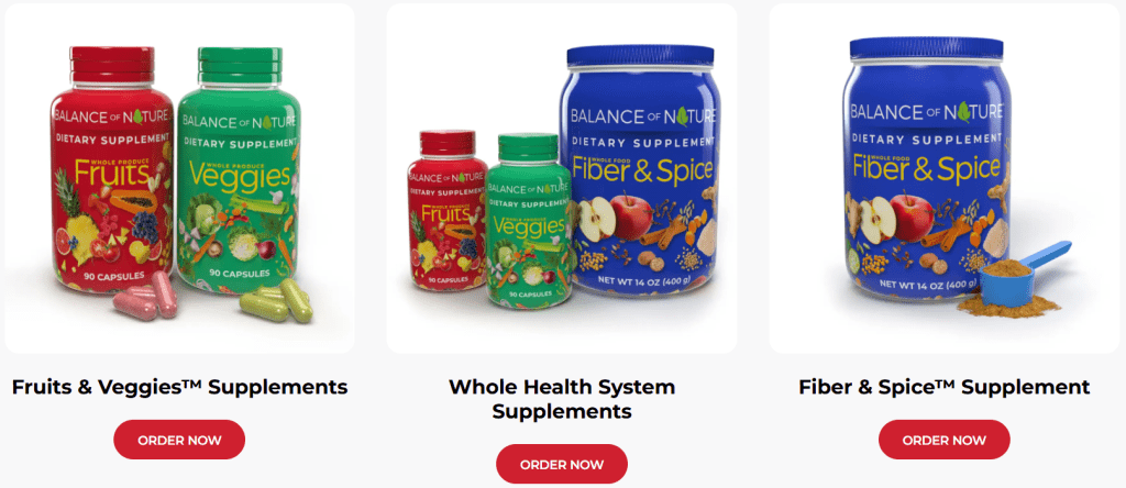 Balance of nature pricing