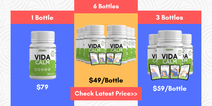 VidaCalm Pricing