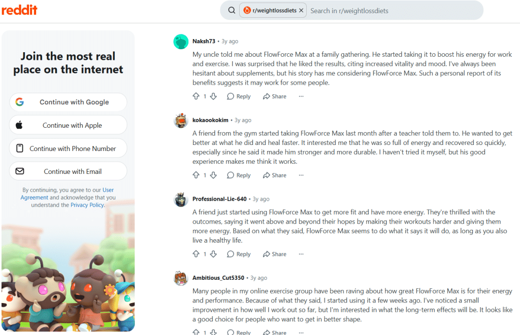 flowforce max reddit discussion