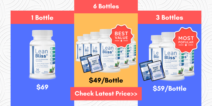LeanBliss Pricing