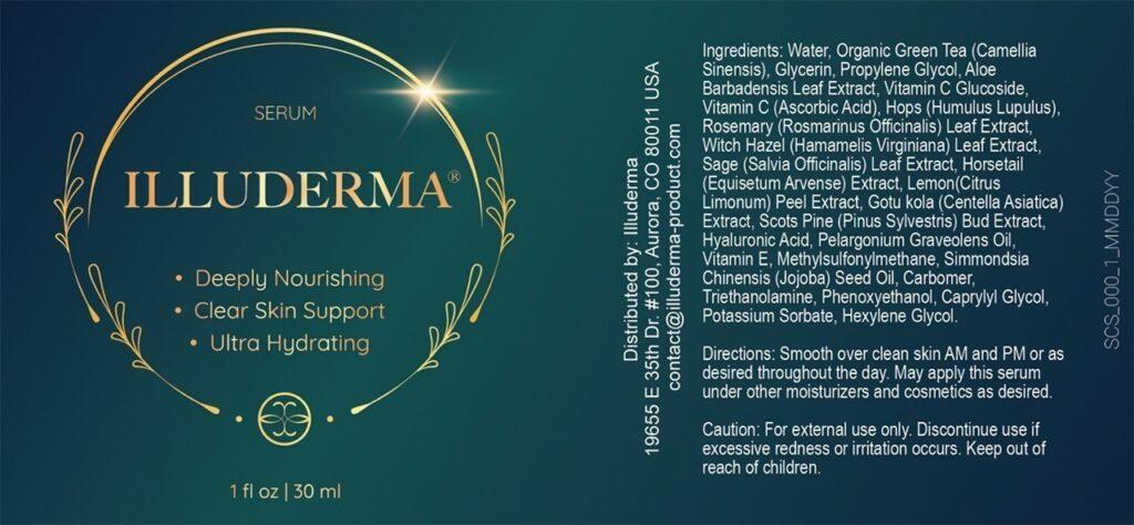 illuderma ingredients