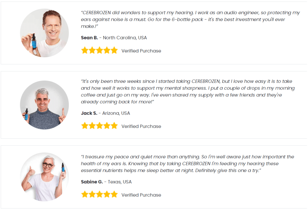 cerebrozen reviews: what customers are saying