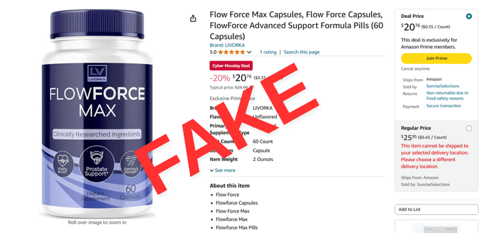 is flowforce max a scam