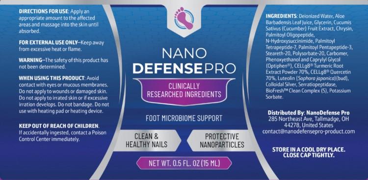 nanodefense pro ingredients