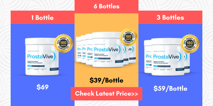 prostavive pricing