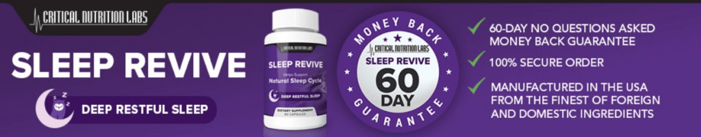 sleep revive reviews order