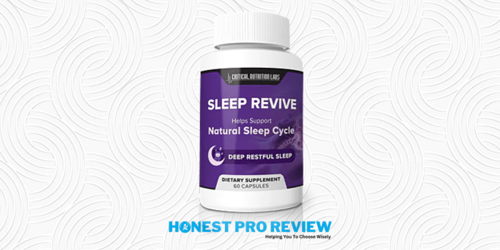 what is sleep revive