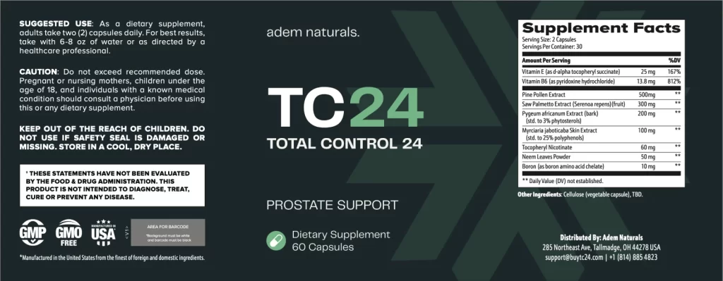 tc24 ingredients