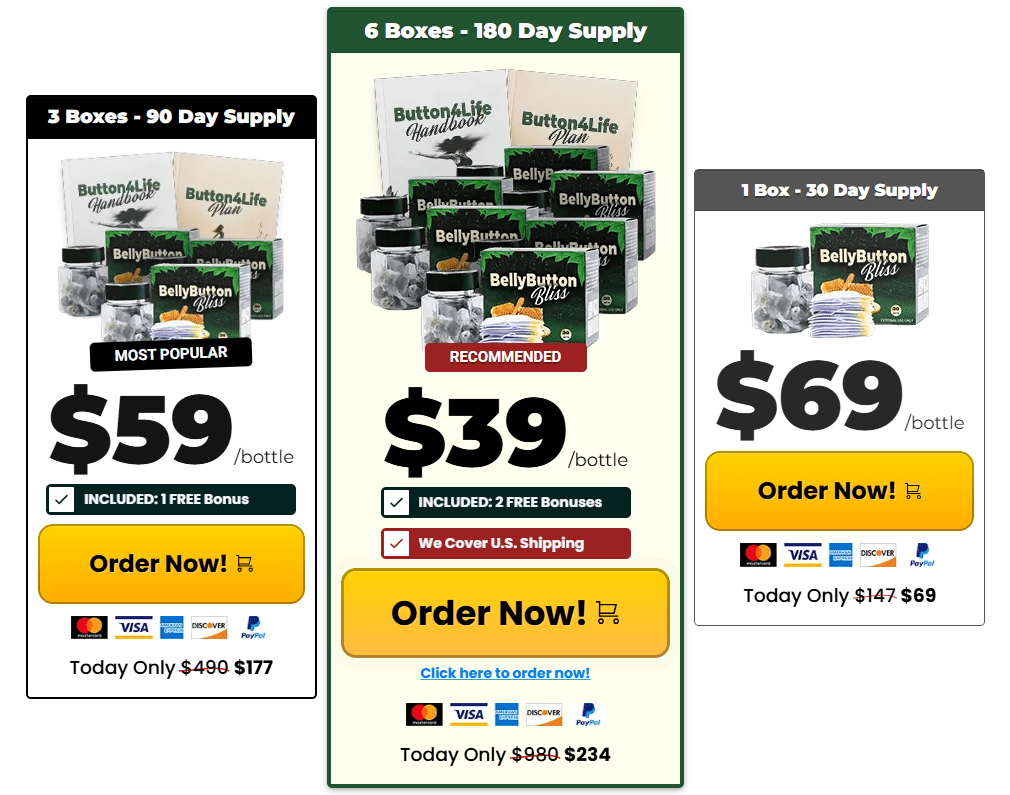 belly button bliss price