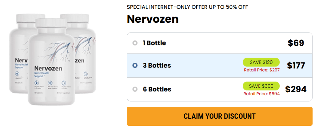 nervozen official discount