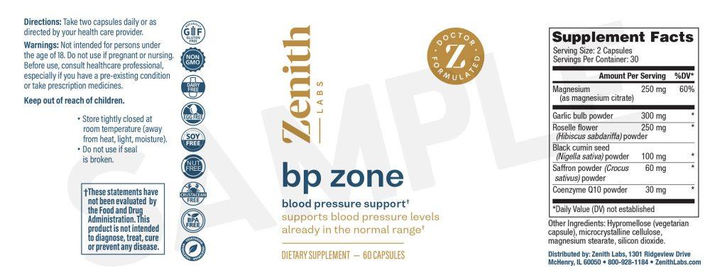 bp zone ingredients