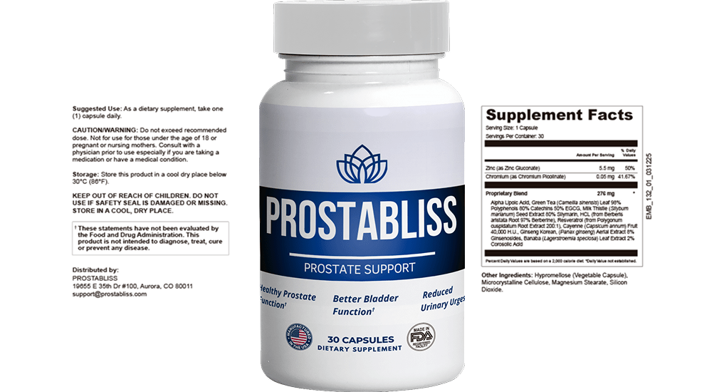 prostabliss ingredients