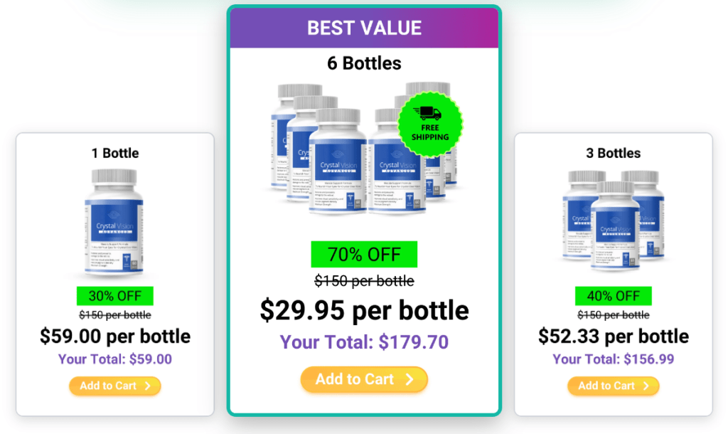 crystal vision price